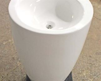 NEW Ultra Modern 20” Diameter Circular Porcelain Pedestal Sink Very Cool

Auction Estimate $200-$400 – Located Inside