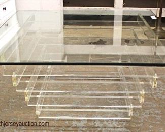  Modern Design Lucite Base and Glass Top Coffee Table

Auction Estimate $100-$300 – Located Inside 