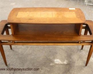  Mid Century Modern “Lane Furniture” Danish Walnut 2 Tier Coffee Table

Auction Estimate $100-$300 – Located Inside 