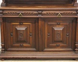 ANTIQUE Continental Walnut 3 Part Leaded Glass Court Cupboard

Auction Estimate $400-$800 – Located Inside 