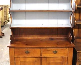  Antique Style Pine Step Back Pewter Cupboard

Auction Estimate $300-$600 – Located Inside 