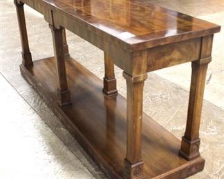  Burl “Drexel Furniture” Mahogany and Banded 2 Tier Sofa Table

Auction Estimate $200-$400 – Located Inside 