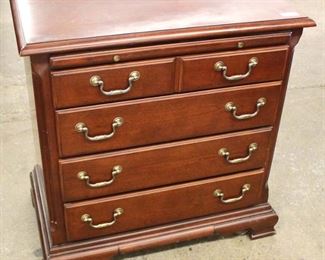  Mahogany Bracket Foot Bachelor Chest with Pull Out Tray

Auction Estimate $100-$300 – Located Inside 