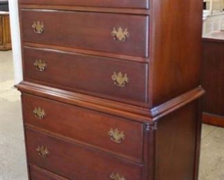  SOLID Mahogany 8 Drawer High Chest

Auction Estimate $200-$400 – Located Inside 