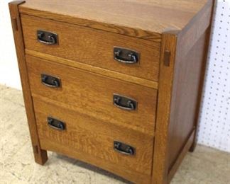 Mission Oak “Stickley Furniture” 3 Drawer Bed Side Stand

Auction Estimate $300-$600 – Located Inside 