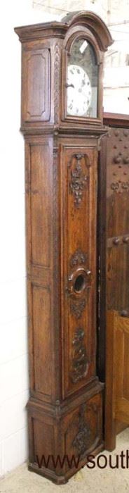  ANTIQUE Oak Carved Grandfather Clock

Auction Estimate $400-$800 – Located Inside 