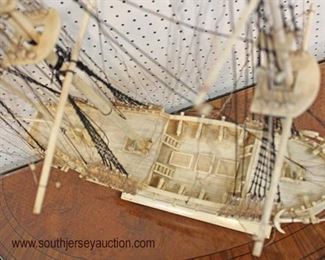  Hand Crafted 19th Century Heavily Carved Sail Boat

Auction Estimate $2000-$4000 – Located Inside 