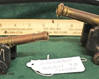  2 Miniature Military Cannons

Auction Estimate $50-$100 – Located Inside 