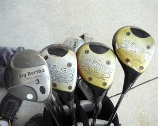 Callaway Big Bertha 3 Driver - 1 , 3 and 5 Ping clubs