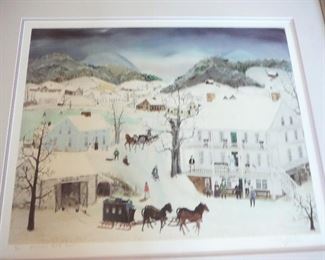 Jim Moses signed and numbered print