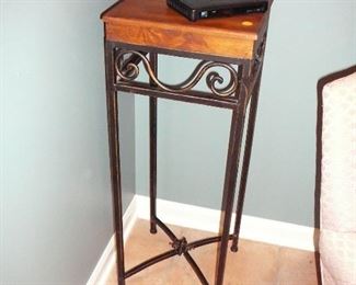 nice tall end table