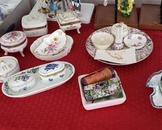 Assortment of Collectible Jewelry Boxes