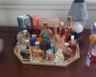 Collection of Vintage Perfume and Perfume Bottles