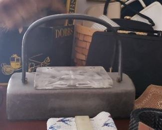 Mid Century Purse Lucite
