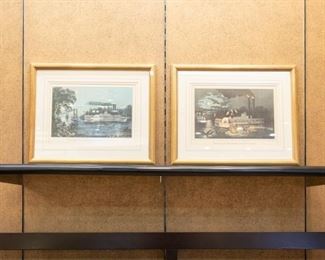 We have 5 steamboat pictures in this sale...