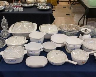 Lots of Corning Ware!