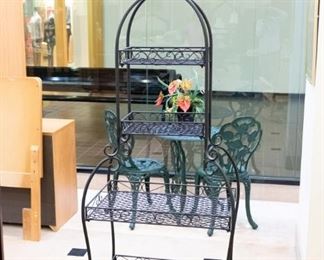Baker's Rack - great for plants too!
