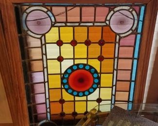 Stained glass window