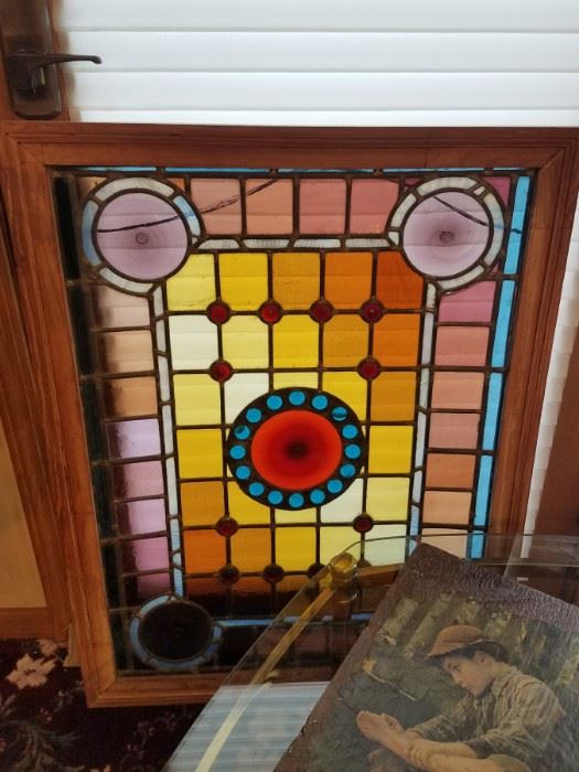 Stained glass window