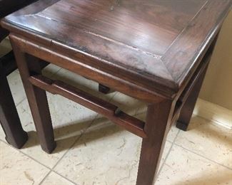 2 rosewood side table