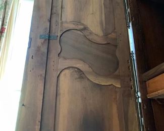 18th Century Inlaid Armoire