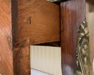 Louis XV Style Gilt Bronze Mounted Desk, Made in France