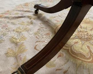 Paw Foot Banded Edge Table