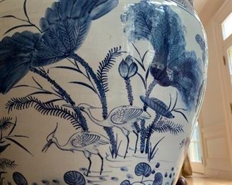 Chinese Blue and White Planter