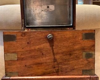 Benson and Hedges Tin Lined Master Humidor Box on Stand