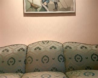 O. Henry House Damask Sofa