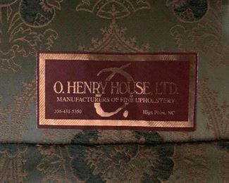 O. Henry House Damask Sofa