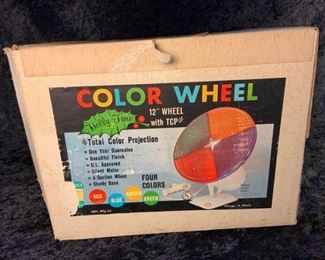 rotating color wheel