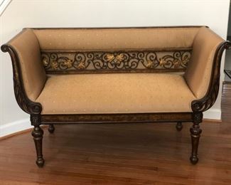 Upholstered sette