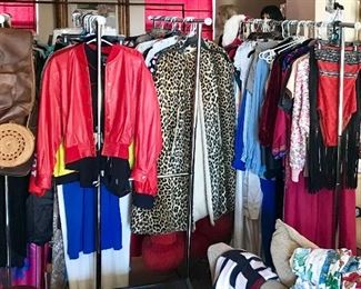 Escada leather jacket