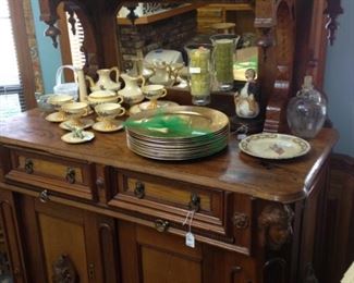 Another antique display cabinet .  .  .