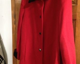 Darling red and black coat