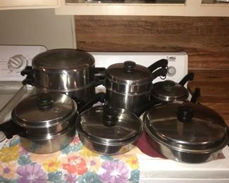 Awesome collection of VINTAGE Salad Master Cookware