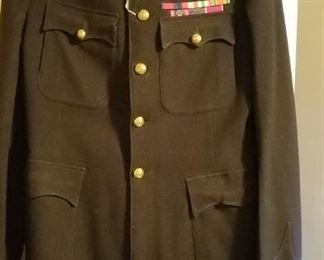 vintage army uniform