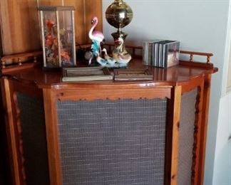 1950s speaker console