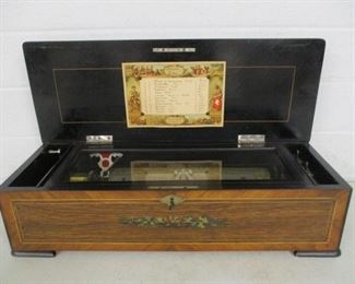 Swiss 12 Tune Music Box