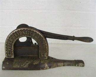 National Tobacco Works "Piper Heidsieck" Tobacco Cutter