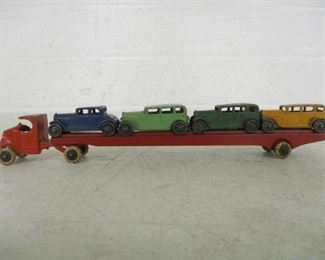 Tootsie Toy Car Hauler