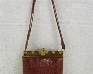 Vintage Alligator Purse