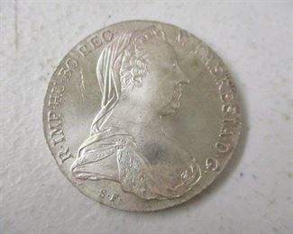 1780 Austria Maria Theresa Silver Thaler