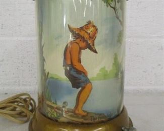 1950's Fountain of Youth Motion Lamp
