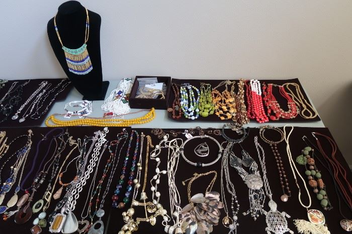 Hundreds of necklaces.  Sell 200 @ $20.00 each, and you have your initial investment back!