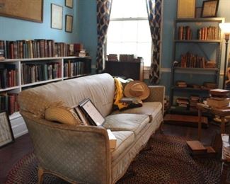 Upstairs library 