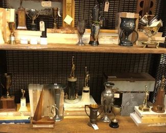 Vintage Trophies, Vintage Books, Vintage Cash Box