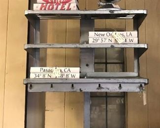 Vintage Parisian Hotel Books, Large Black Black Globe