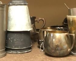 Vintage S/P and Pewter